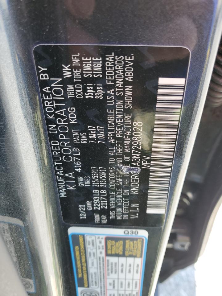 2022 KIA SELTOS EX VIN:KNDERCAA3N7298028