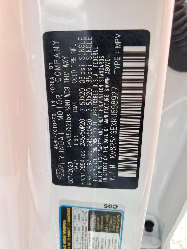 2024 HYUNDAI PALISADE LIMITED VIN:KM8R54GEXRU698927