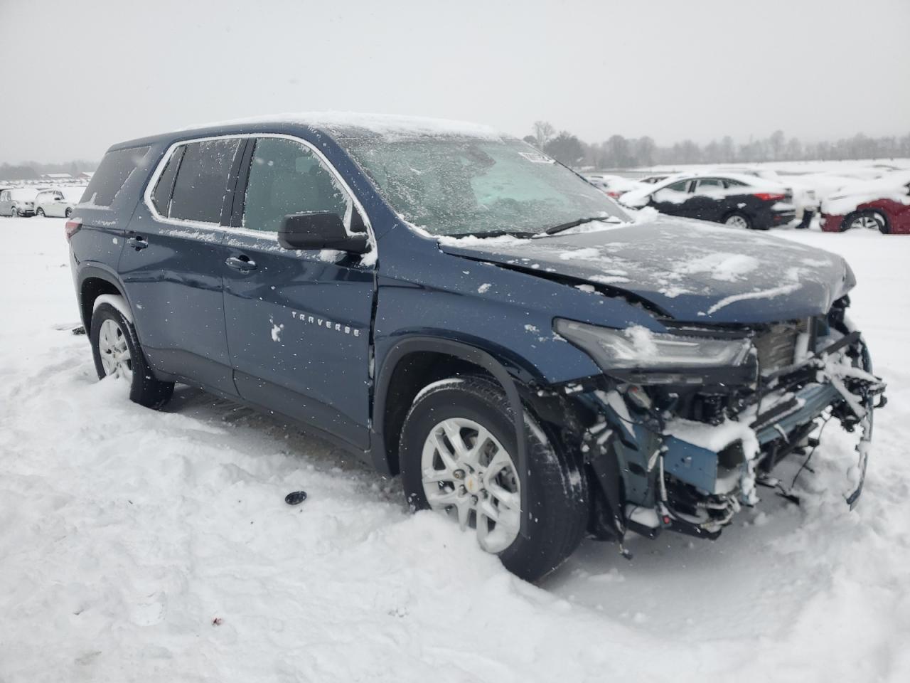 2022 CHEVROLET TRAVERSE LS VIN:1GNEVFKW5NJ104147