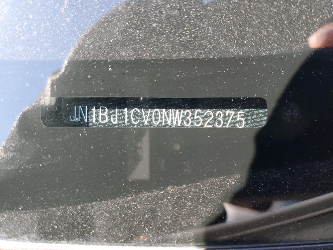 2022 NISSAN ROGUE SPORT SL VIN:JN1BJ1CV0NW352375