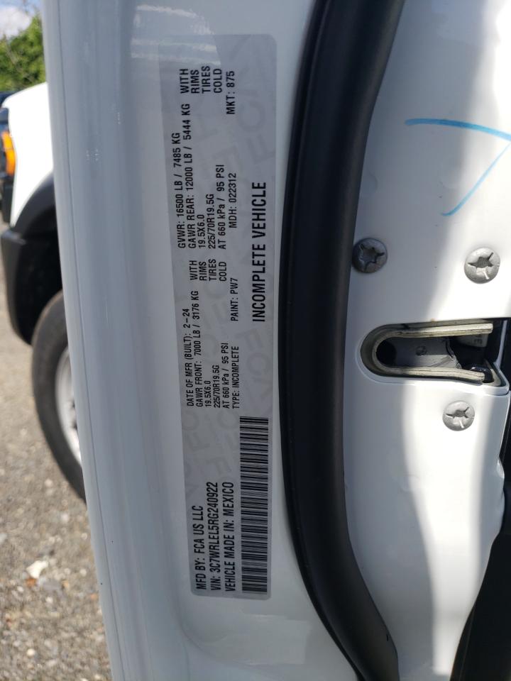 2024 RAM 4500 VIN:3C7WRLEL5RG240922