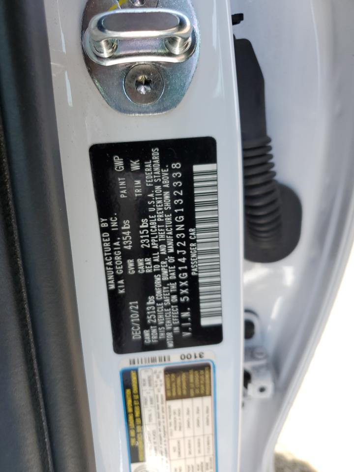 2022 KIA K5 LXS VIN:5XXG14J23NG132338