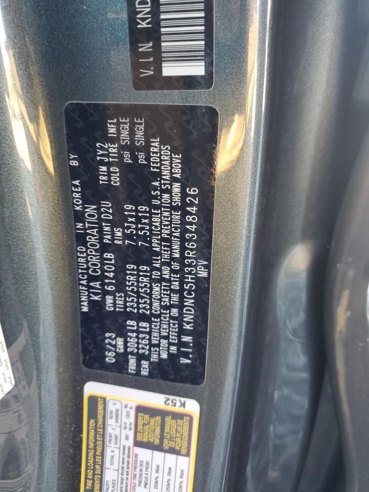 2024 KIA CARNIVAL EX VIN:KNDNC5H33R6348426