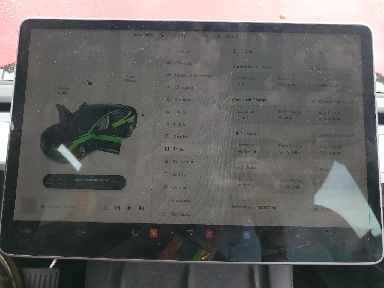 2022 TESLA MODEL 3 VIN:5YJ3E1EB9NF269640