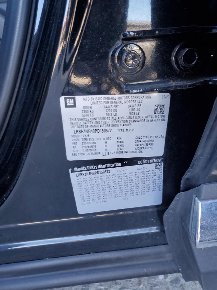 2023 BUICK ENVISION ESSENCE VIN:LRBFZNR48PD150572