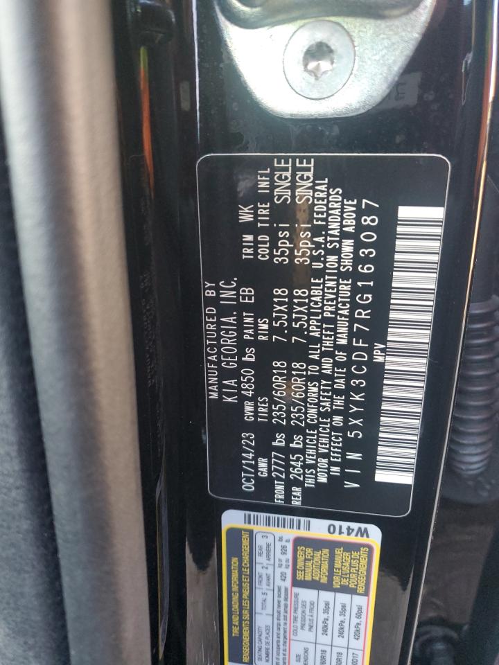 2024 KIA SPORTAGE EX VIN:5XYK3CDF7RG163087