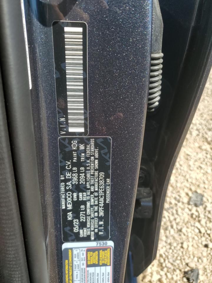 2023 KIA FORTE GT VIN:3KPF44AC1PE638709
