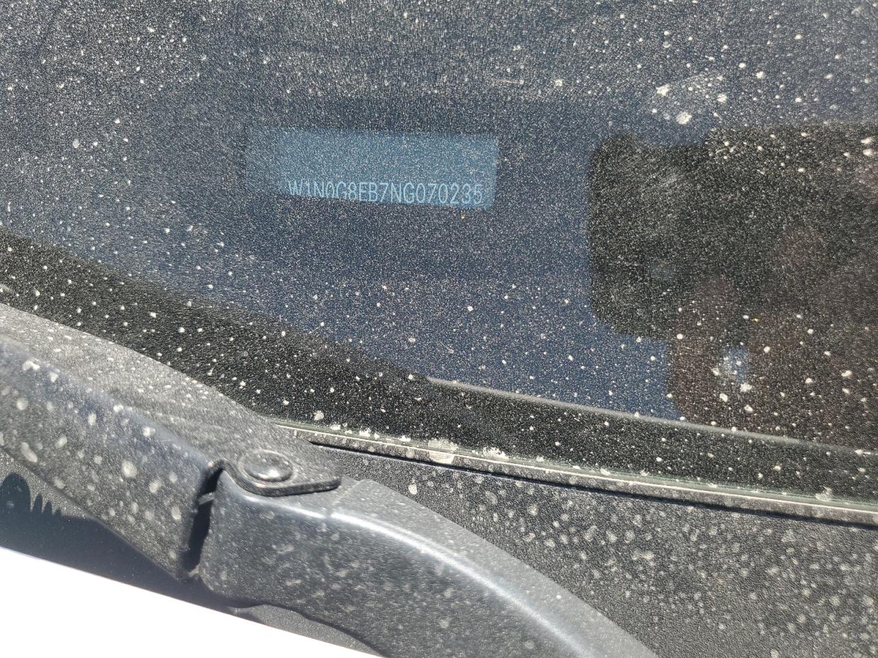 2022 MERCEDES-BENZ GLC 300 4MATIC VIN:W1N0G8EB7NG070235