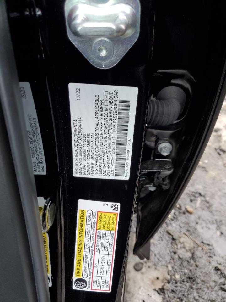2022 HONDA ACCORD SPORT VIN:3N1CP5CV6NL483097