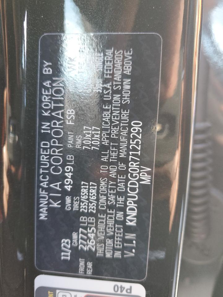 2024 KIA SPORTAGE LX VIN:KNDPUCDG0R7125290