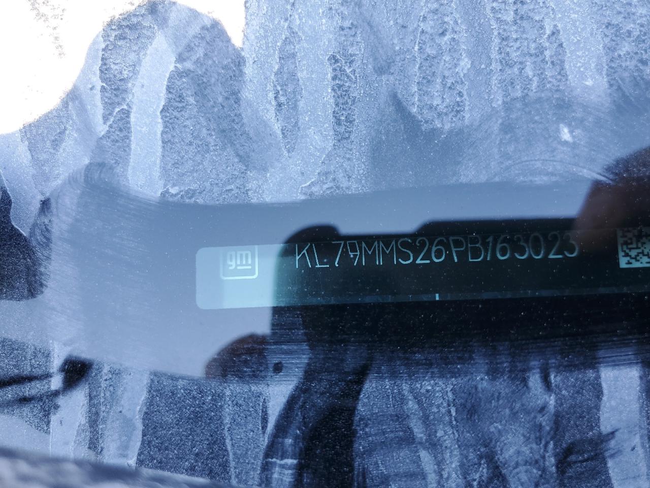 2023 CHEVROLET TRAILBLAZER LS VIN:KL79MMS26PB163023