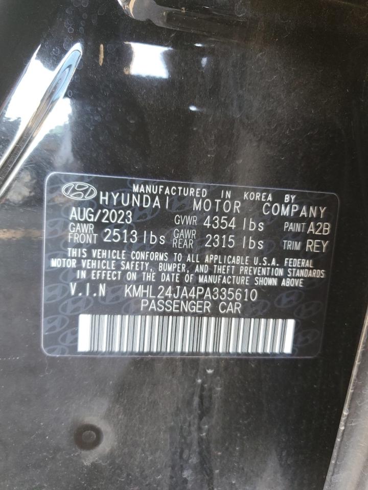 2023 HYUNDAI SONATA SE VIN:KMHL24JA4PA335610
