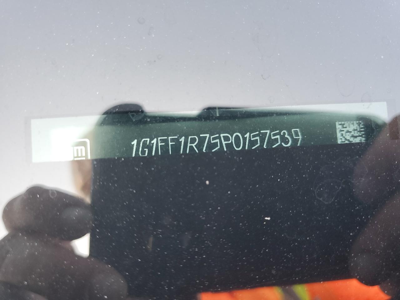 2023 CHEVROLET CAMARO LT1 VIN:1G1FF1R75P0157539