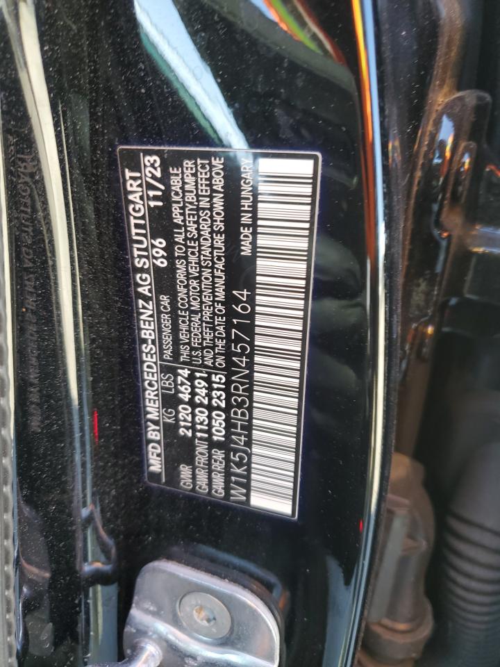 2024 MERCEDES-BENZ CLA 250 4MATIC VIN:W1K5J4HB3RN457164