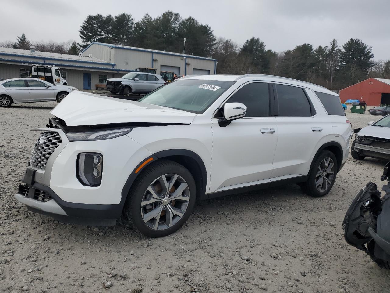2022 HYUNDAI PALISADE SEL VIN:KM8R3DHEXNU349913