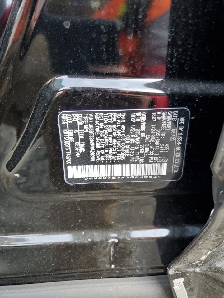 2023 NISSAN ROGUE SV VIN:JN8BT3BAXPW428290