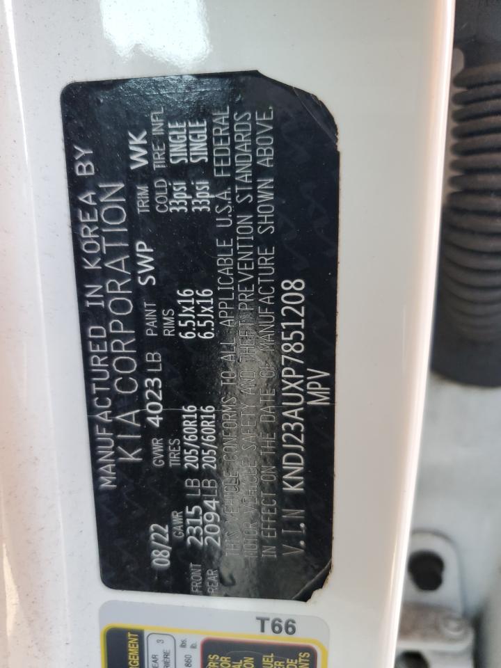 2023 KIA SOUL LX VIN:KNDJ23AUXP7851208
