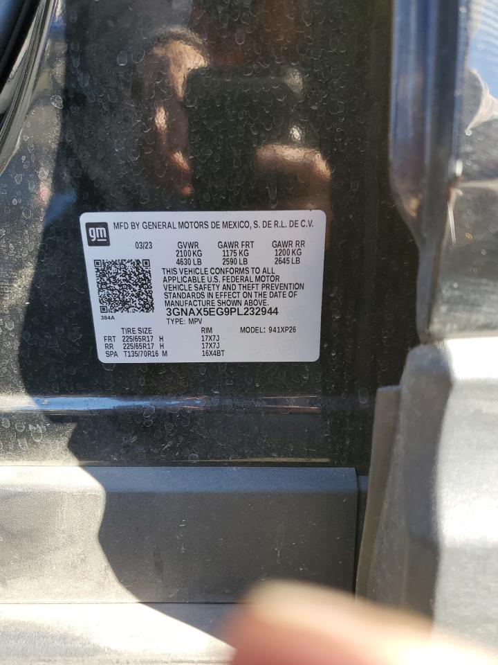 2023 CHEVROLET EQUINOX LS VIN:3GNAX5EG9PL232944