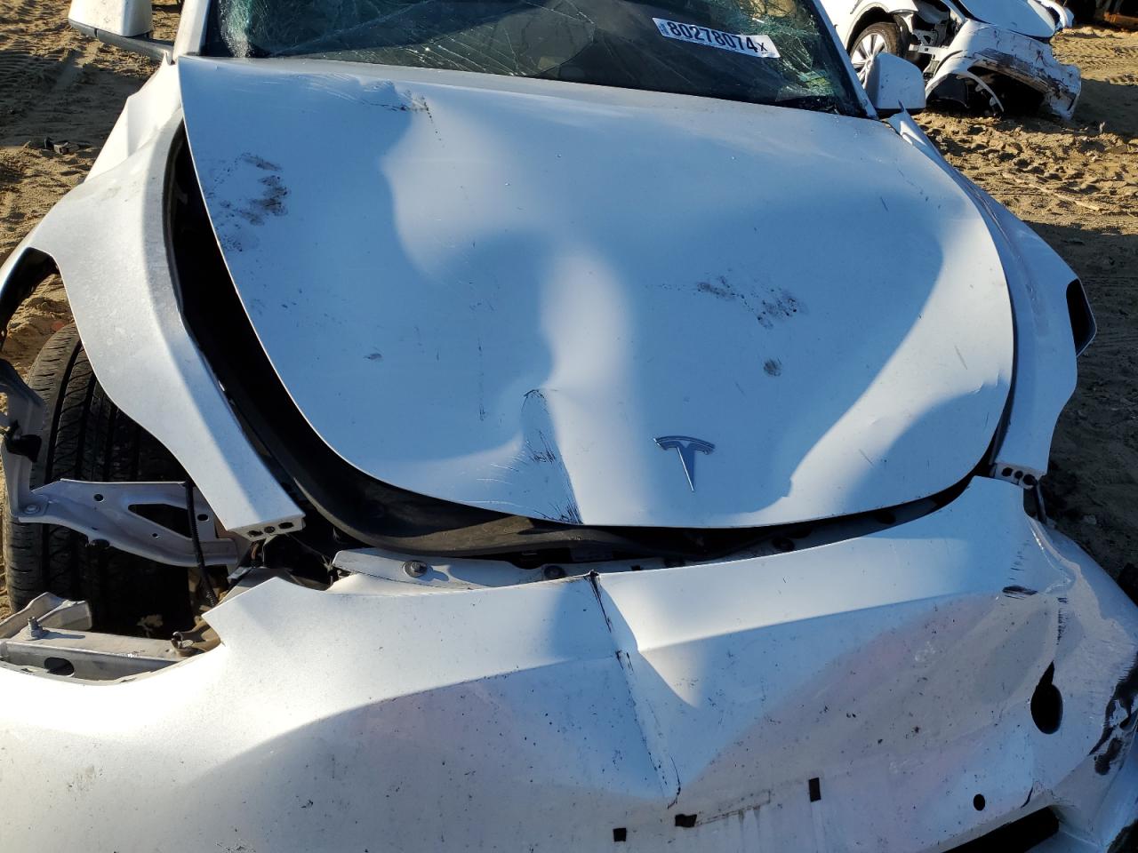 2022 TESLA MODEL Y VIN:7SAYGDEE0NF332560