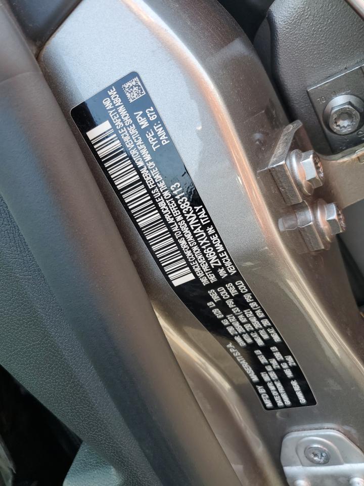 2022 MASERATI LEVANTE BASE VIN:ZN661XUA7NX383113