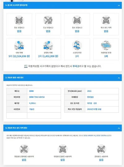 2016 BMW 750 WBA7F2101GG523680 VIN:WBA7F2101GG523680