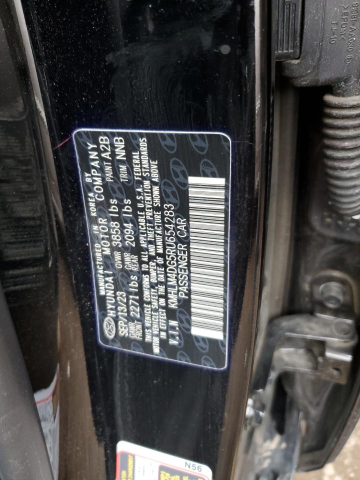 2024 HYUNDAI ELANTRA SEL VIN:KMHLM4DG5RU654283