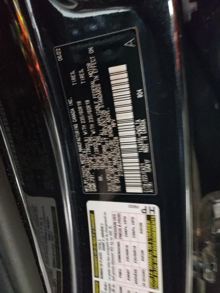 2022 LEXUS NX 350 VIN:2T2GGCEZXNC004228