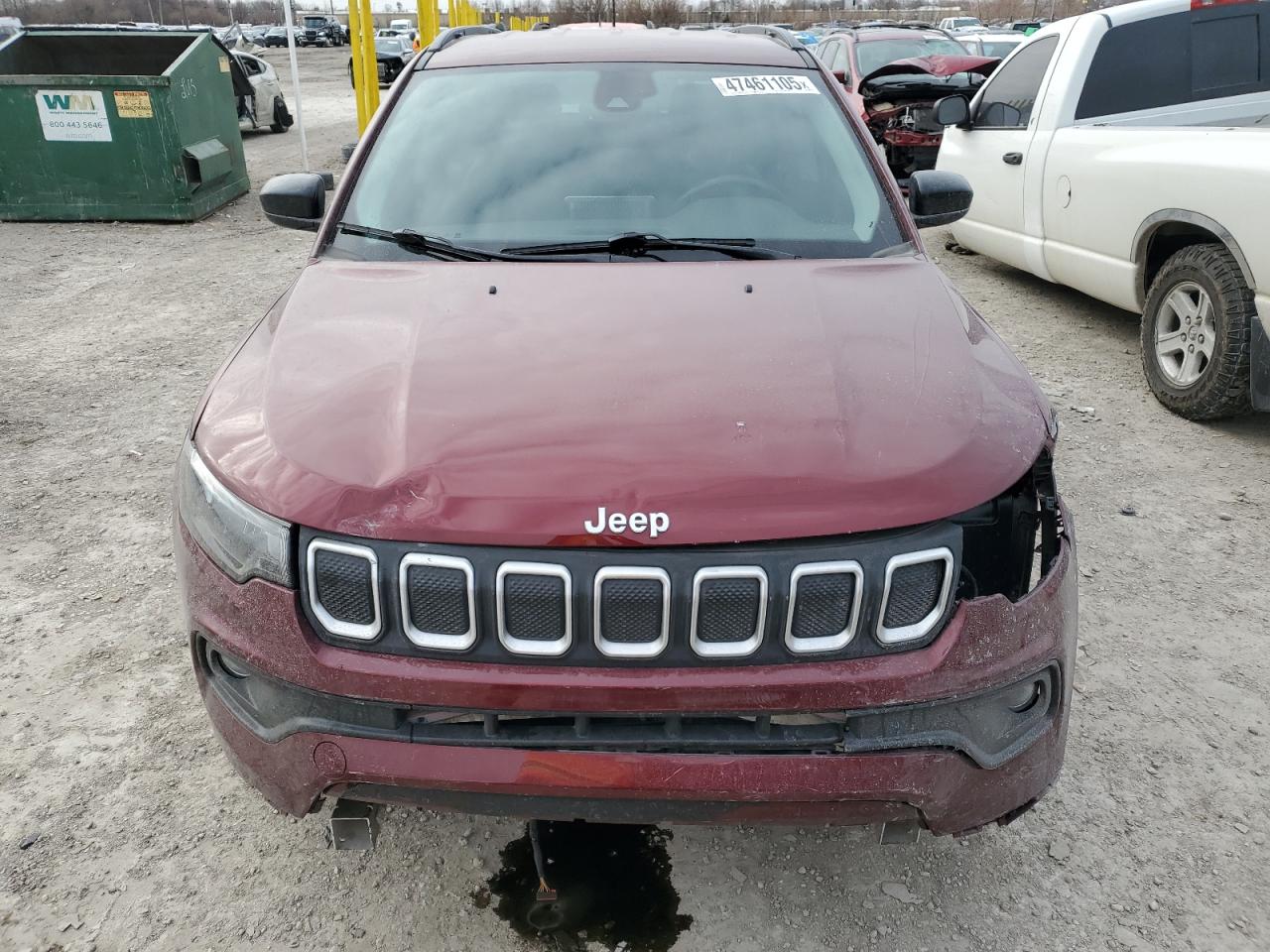 2022 JEEP COMPASS LATITUDE VIN:3C4NJDBB2NT111913