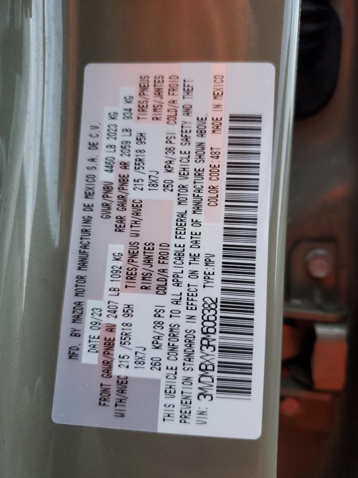 2024 MAZDA CX-30 CARBON TURBO VIN:3MVDMBXY3RM606382
