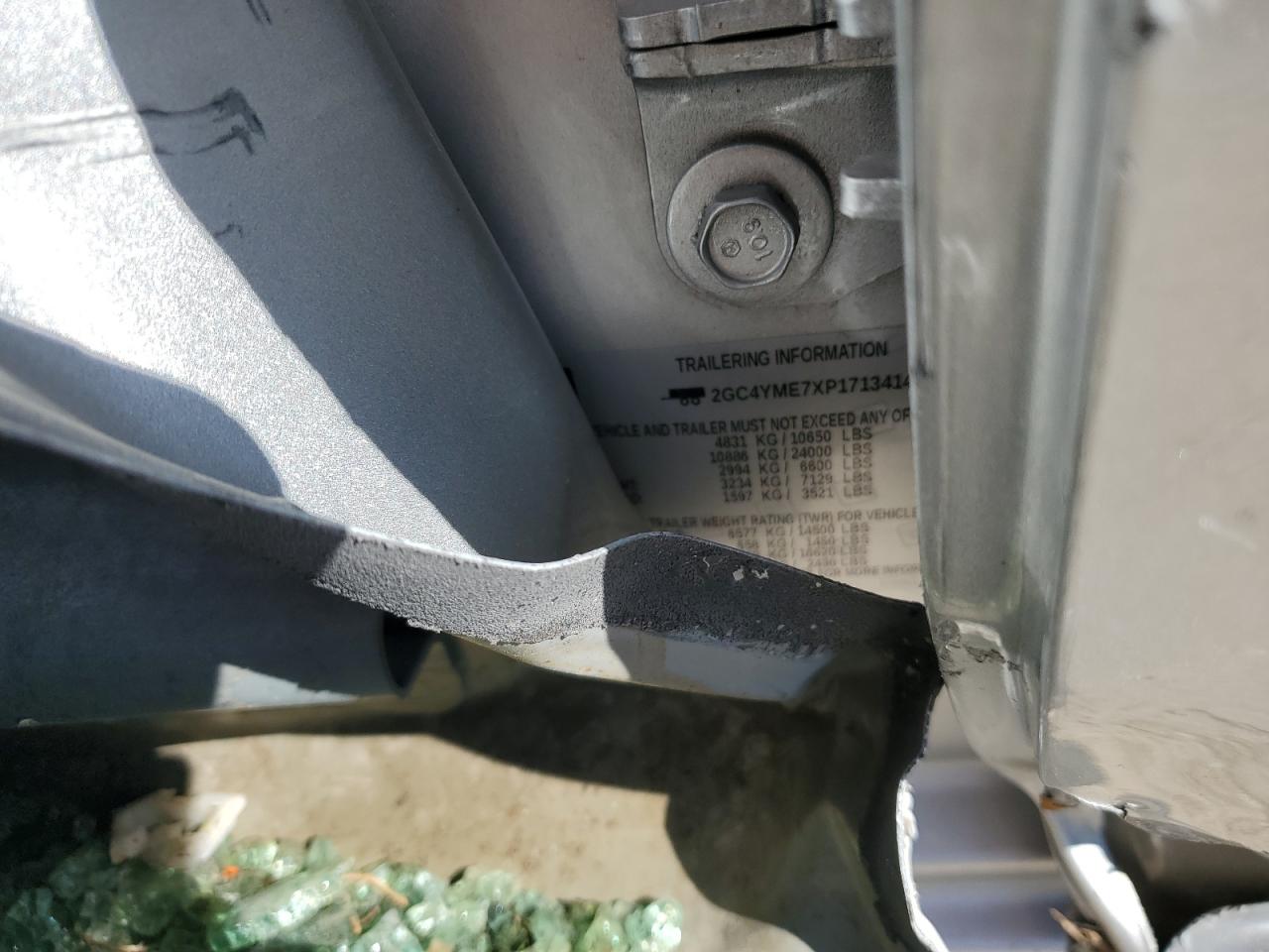 2023 CHEVROLET SILVERADO K2500 CUSTOM VIN:2GC4YME7XP1713414