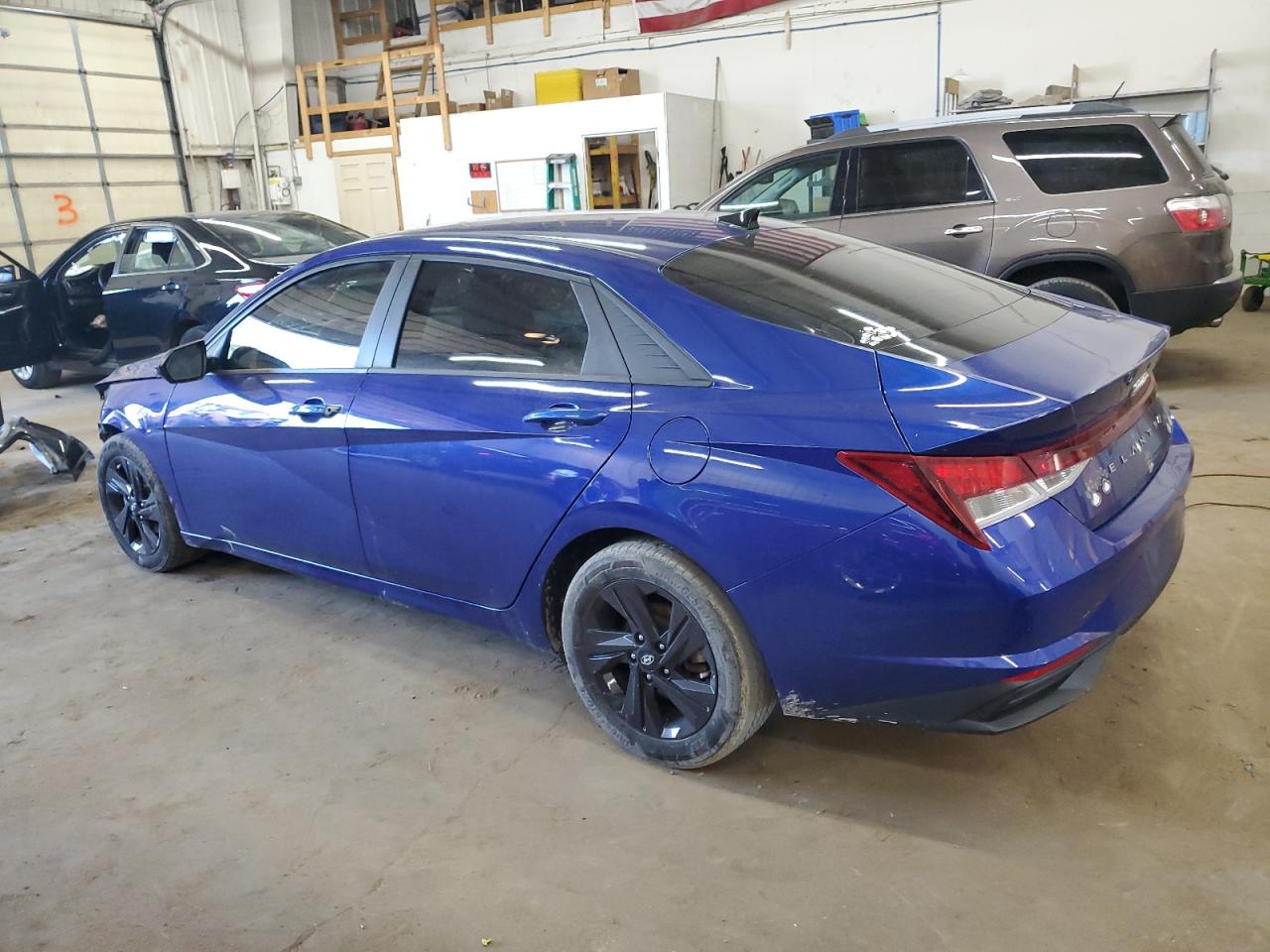 2022 HYUNDAI ELANTRA SEL VIN:5NPLM4AG9NH054721