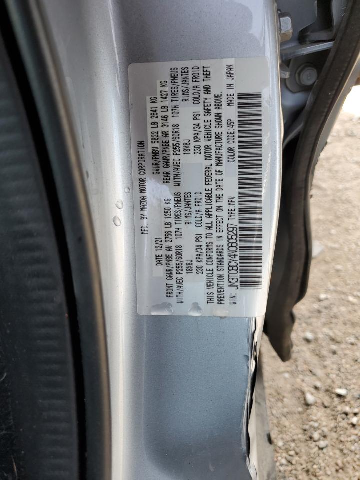 2022 MAZDA CX-9 TOURING VIN:JM3TCBCY4N0605297