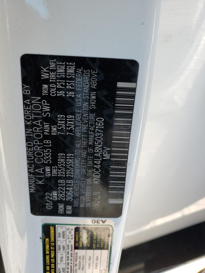 2022 KIA EV6 GT LINE VIN:KNDC44LA8N5037160