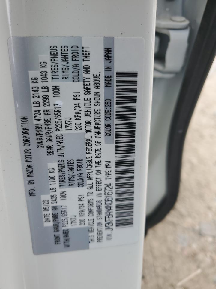2022 MAZDA CX-5 VIN:JM3KFBAM4N0616724