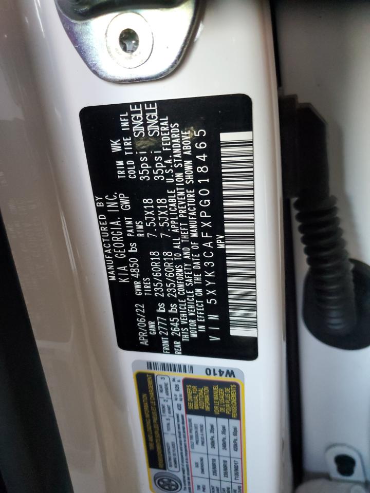 2023 KIA SPORTAGE EX VIN:5XYK3CAFXPG018465
