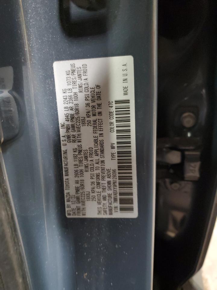 2023 MAZDA CX-50 BASE VIN:7MMVABXY9PN128096