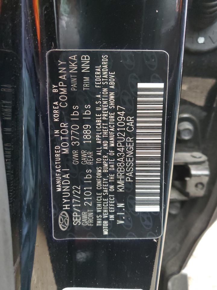 2023 HYUNDAI VENUE SE VIN:KMHRB8A34PU210947
