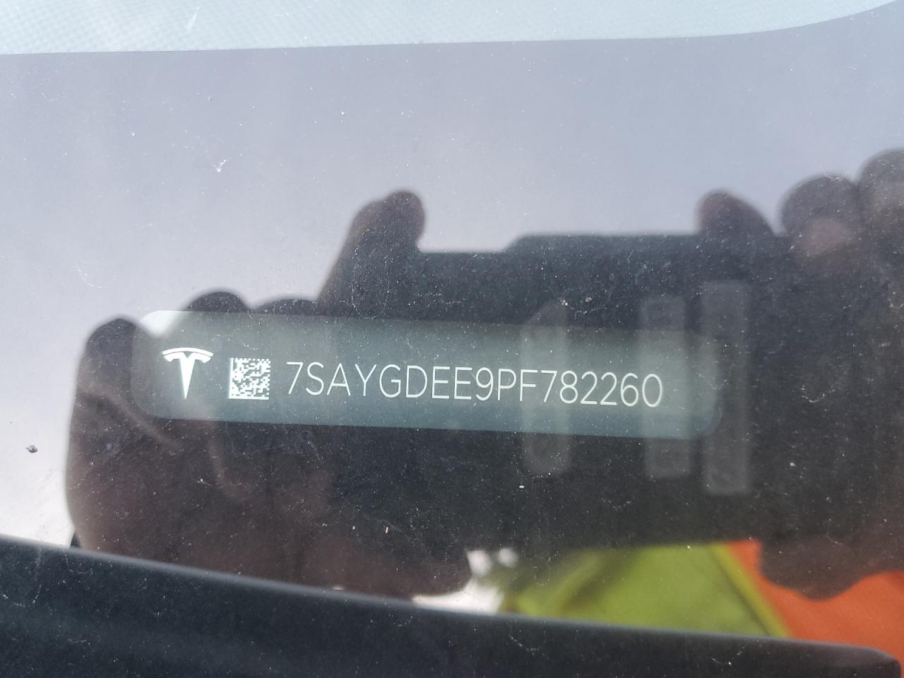 2023 TESLA MODEL Y VIN:7SAYGDEE9PF782260