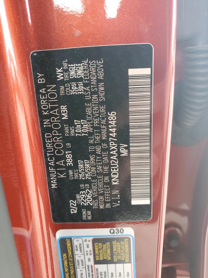 2023 KIA SELTOS S VIN:KNDEU2AAXP7441486