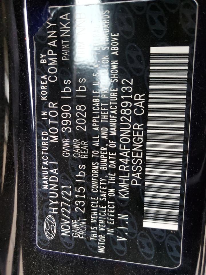 2022 HYUNDAI ELANTRA N LINE VIN:1GCSGAFXXB1136972
