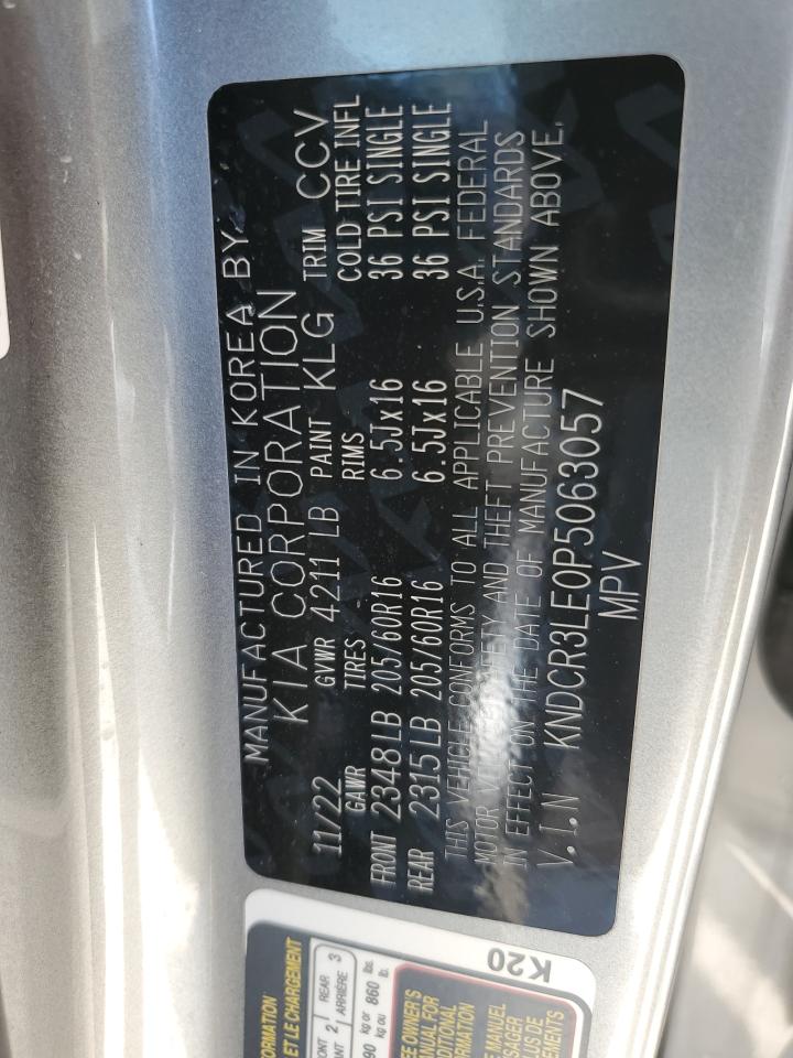 2023 KIA NIRO EX VIN:KNDCR3LE0P5063057