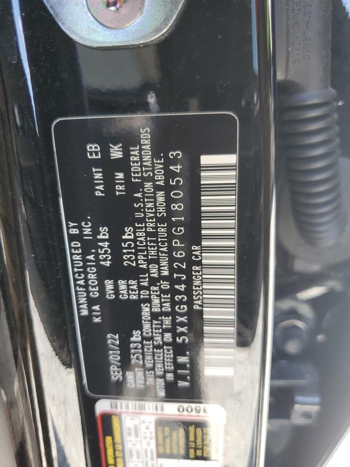 2023 KIA K5 EX VIN:5XXG34J26PG180543