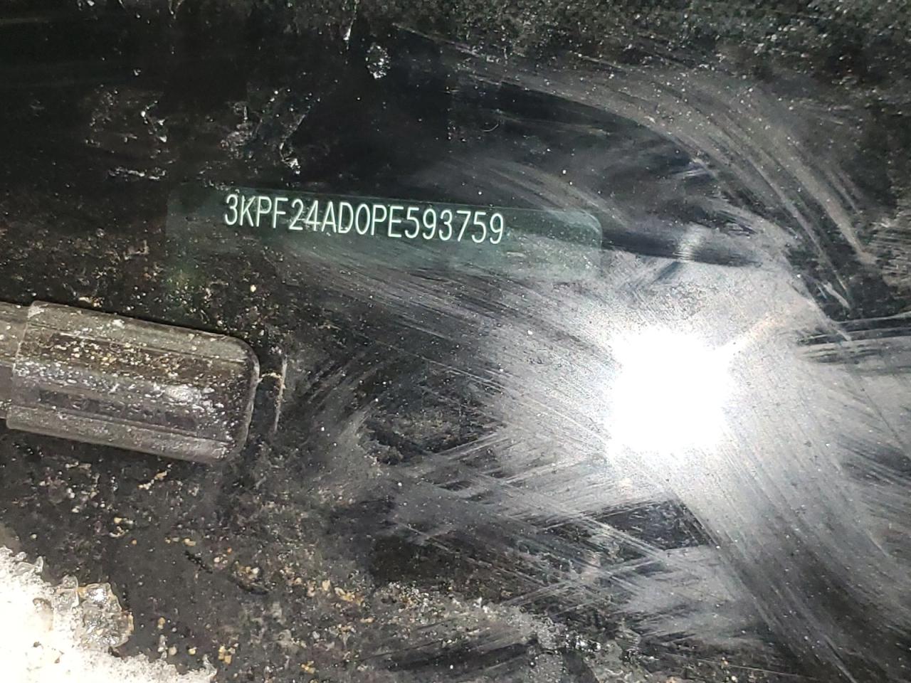 2023 KIA FORTE LX VIN:3KPF24AD0PE593759