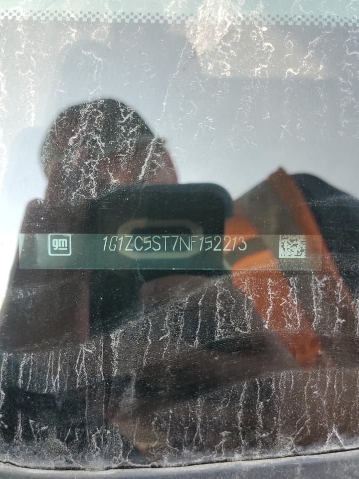 2022 CHEVROLET MALIBU LS VIN:1G1ZC5ST7NF152213