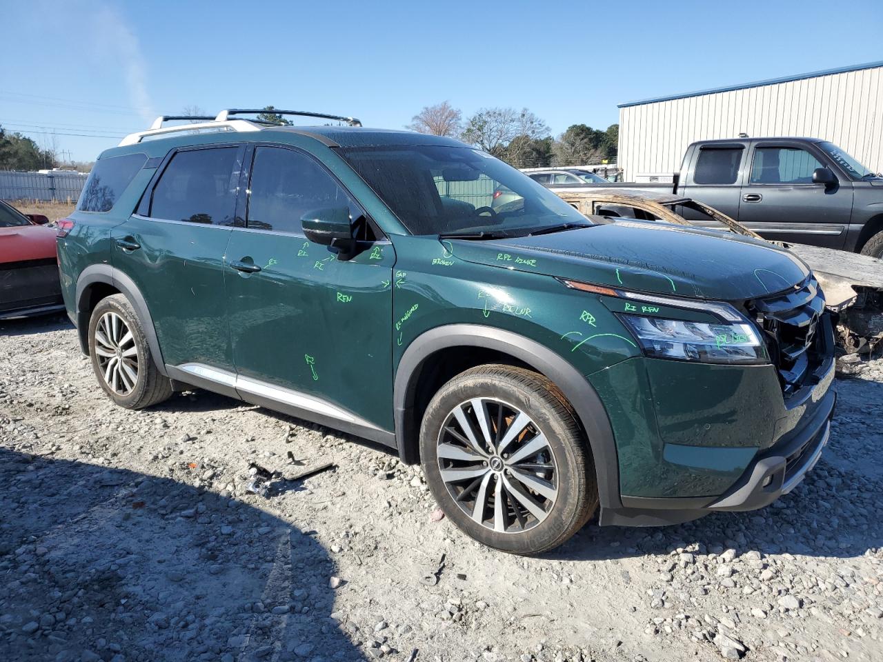 2023 NISSAN PATHFINDER PLATINUM VIN:5N1DR3DJ8PC217182