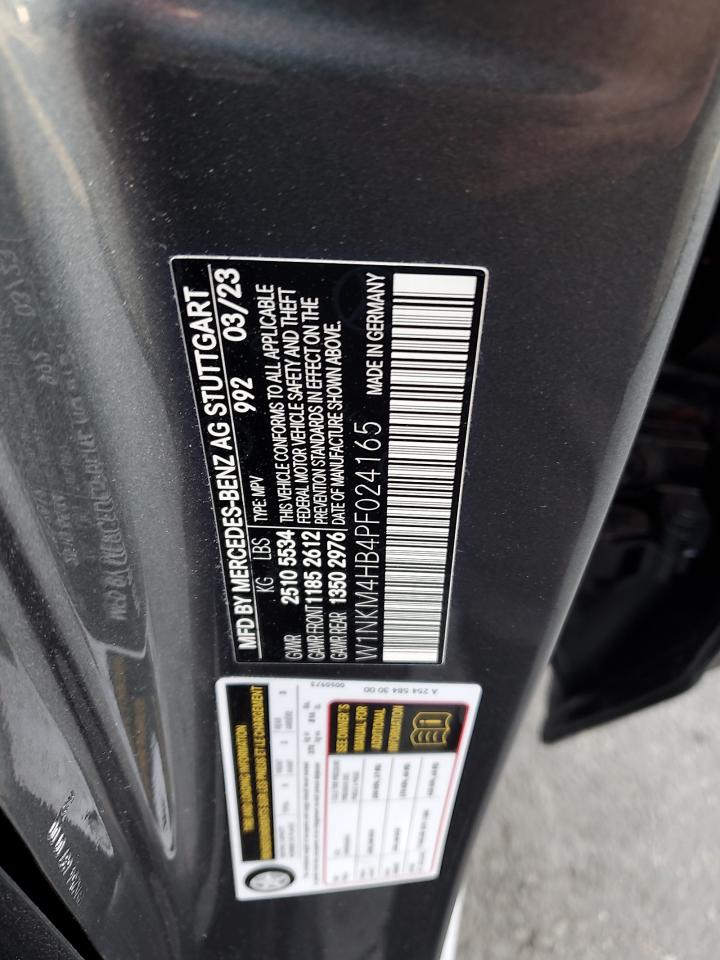 2023 MERCEDES-BENZ GLC 300 4MATIC VIN:W1NKM4HB4PF024165