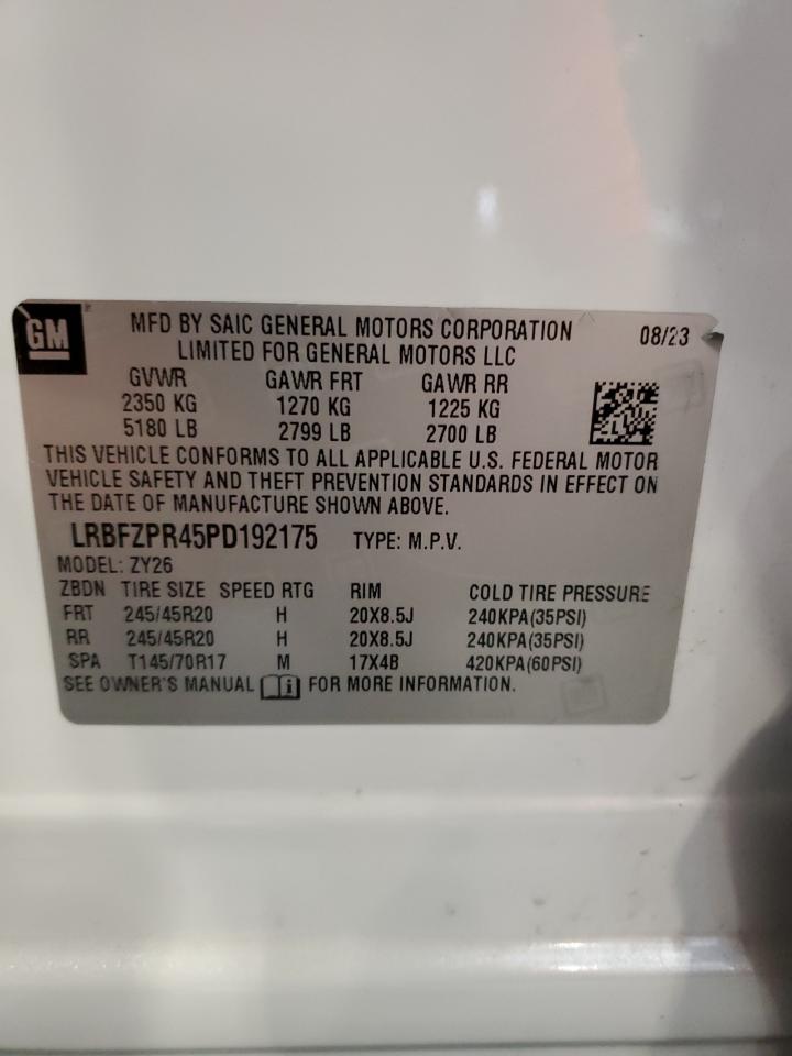 2023 BUICK ENVISION ESSENCE VIN:LRBFZPR45PD192175