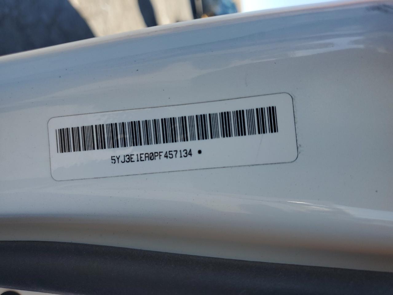 2023 TESLA MODEL 3 VIN:5YJ3E1EA0PF457134