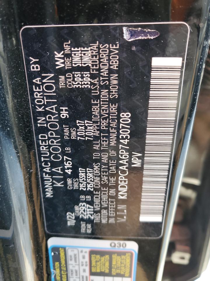 2023 KIA SELTOS LX VIN:KNDEPCAA6P7430708