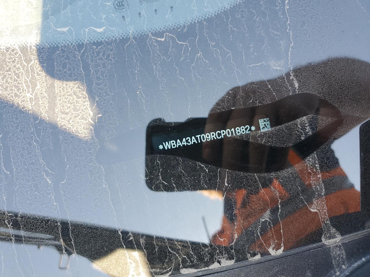 2024 BMW 430XI VIN:WBA43AT09RCP01882